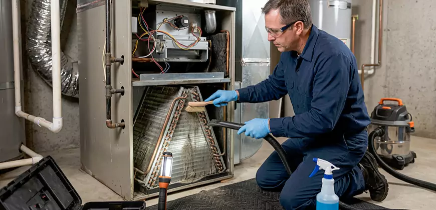 Furnace Coil Cleaning in Olive Branch