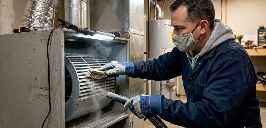 HVAC Blower Compartment Cleaning in Olive Branch