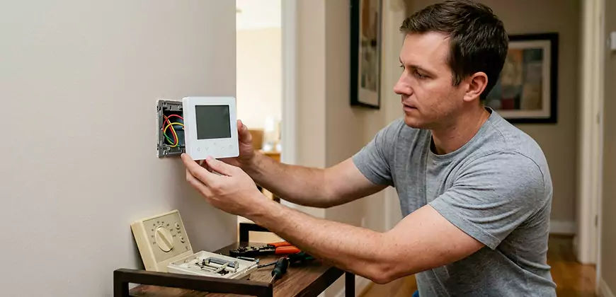 AC Control Panel Replacement in Olive Branch